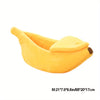 Cozy Banana Cat Bed Cave - Stereoscopic Banana Pet Nest - Three-Dimensional Banana Boat Nest for Pets