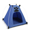 Oxford Fabric Pet Tent - Indoor and Outdoor Pet Bed, Suitable for Summer and Winter, Portable and Washable Folding Cat Dog House