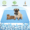 Fullymart  Dog Cooling Mat - Portable, Self-Cooling Pad for Pets, Ideal for Summer, Suitable for All Sizes, Available in 6Sizes & 3Colors
