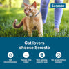 Seresto 8-Month Flea & Tick Prevention Collar for Cats - Vet-Recommended Treatment & Protection