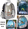Fullymart Bird Carrier Cage, Bird Travel Backpack with Stainless Steel Tray and Standing Perch