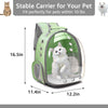 Fullymart Hands-Free Pet Backpack Carrier for Travel, Hiking, Cycling – Durable, Breathable and Ergonomic Design for Cats and Small Dogs