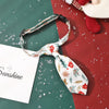 Cute Pet Christmas Bow Tie | Gentleman Tie Decorative Collar | Graffiti Pattern | Adjustable Cat & Dog Bow Tie | Christmas Cat Collar