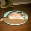 Round Pet Mat Bed Universal for All Seasons - Summer Cool Rattan Mat for Cats and Dogs