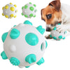Interactive Pet Dog Toy - Durable TPR Grinding Ball for Chewing, Teeth Cleaning, and Playtime Fun