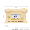 Resin Pet Ash Box - Dog and Cat Memorial Box, Angel Heart Funeral Ritual Supplies