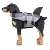 Shark Fin Dog Life Jacket - Adjustable, High Buoyancy, Pet Safety Vest for Swimming and Surfing, Ideal for Small to Medium Dogs