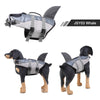 Shark Fin Dog Life Jacket - Adjustable, High Buoyancy, Pet Safety Vest for Swimming and Surfing, Ideal for Small to Medium Dogs