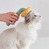 Pumpkin Design De-shedding Pet Comb for Cats and Dogs - Safe, Efficient, and Easy-to-Clean
