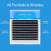 Fullymart Arctic Air Pure Chill 2.0 - Personal Air Cooler with Hydro-Chill Technology, LED Nightlight, and USB Power - Fullymart