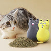 Catnip Chew Plush Cat Toys 5Pcs Interactive Play Squeak Toys For Kitten Pet Cat - Fullymart