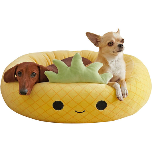 Fullymart Wendy The Frog Bolster Pet Bed - Super-Soft, Snuggly, and Built to Last