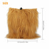 Pet Costume Lion Mane Wig Ears for Large Dog Halloween Cloth Funny Dress up Gift - Fullymart