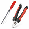 Dog Grooming Scissors Set Professional Curved Thinning Straight Nail Clipper - Fullymart