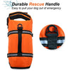 Pet Dog Life Jacket | Swimming Safety Vest | Reflective Stripe and Pull Handle | Adjustable, Lightweight, and Durable