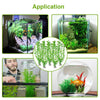 5PCS Artificial Water Plant Aquarium Decor Fish Tank Decoration Plastic Ornament - Fullymart